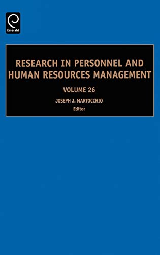 Imagen de archivo de Research in Personnel and Human Resources Management a la venta por Affordable Collectibles