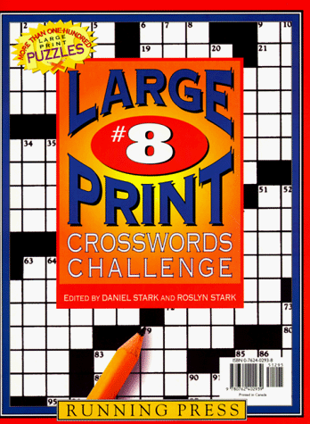 Beispielbild fr Large Print Crosswords Challenge 8 zum Verkauf von dsmbooks