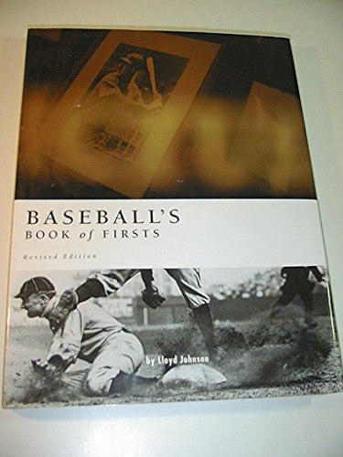 Beispielbild fr Baseball's Book of Firsts zum Verkauf von SecondSale