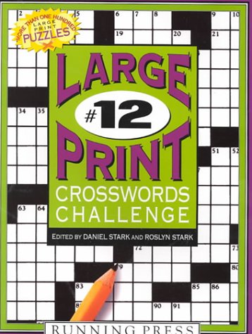 Beispielbild fr Large-print Crosswords Challenge #12 zum Verkauf von -OnTimeBooks-