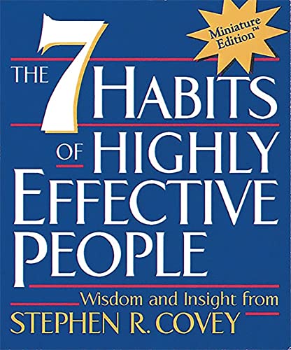 9780762408337: Seven Habits of Highly Effective People [Miniature Edition]