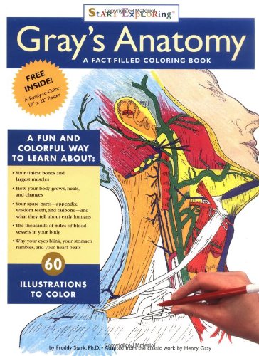 9780762409440: Start Exploring "Gray's Anatomy": A Fact-filled Colouring Book