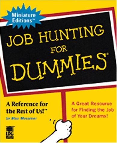 9780762409877: Job Hunting for Dummies