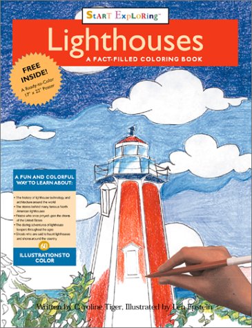 Stock image for Lighthouses: A Fact-filled Coloring Book for sale by BookHolders