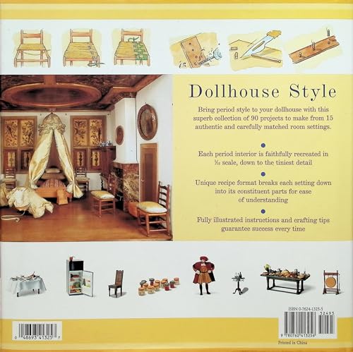 Stock image for Dollhouse Style: Step-by-step Illustarted Guide To Making 90 Authentic Miniatures In 15 Period Styles for sale by Goodwill