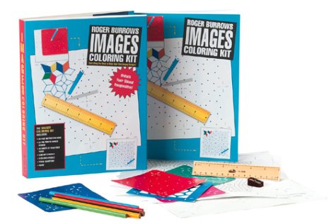 Imagen de archivo de Roger Burrows Images Coloring Kit: Everything You Need to Make Your Own Images Designs! with Other and Pens/Pencils and Stencils a la venta por Buchpark