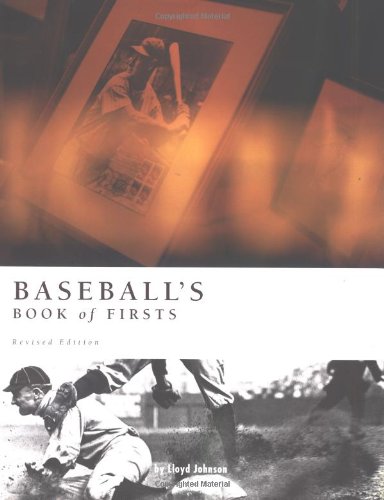 Stock image for Baseball's Book of Firsts for sale by Ergodebooks