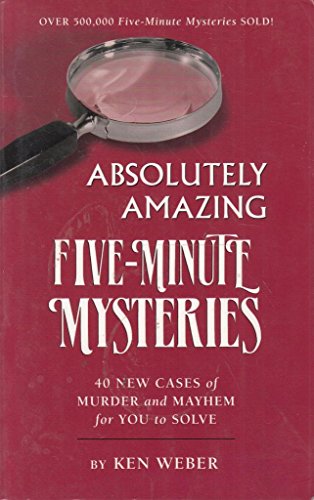 Beispielbild für Absolutely Amazing Five Minute Mysteries zum Verkauf von Go4Books