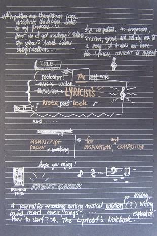 Beispielbild fr The Lyricist's Notebook: Manuscript Paper for Inspiration and Composition (Miniature Editions) zum Verkauf von AwesomeBooks