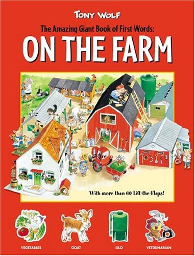 Stock image for On The Farm (Amazing Giant Book of First Words) for sale by SecondSale