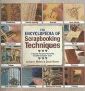 Imagen de archivo de The Encyclopedia of Scrapbooking : A Step-by-Step Visual Guide to Creating Beautiful Scrapbook Pages a la venta por Better World Books