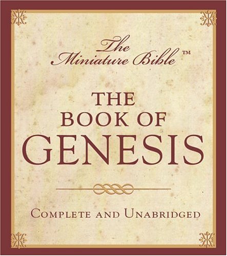 Imagen de archivo de The Book Of Genesis (The Miniature Bible) a la venta por Wonder Book