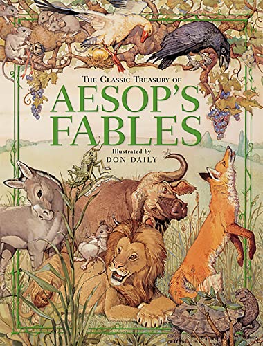 Stock image for The Classic Treasury Of Aesop's Fables for sale by WorldofBooks