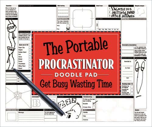 9780762428816: The Portable Procrastinator: Doodle Pad: Get Busy Wasting Time