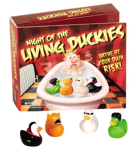 Imagen de archivo de Night of the Living Duckies: Bathe at Your Own Risk! [With 4 Bath Toys] a la venta por ThriftBooks-Atlanta