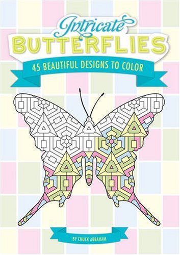 Imagen de archivo de Intricate Butterflies: 45 Beautiful Designs to Color! a la venta por Ebooksweb