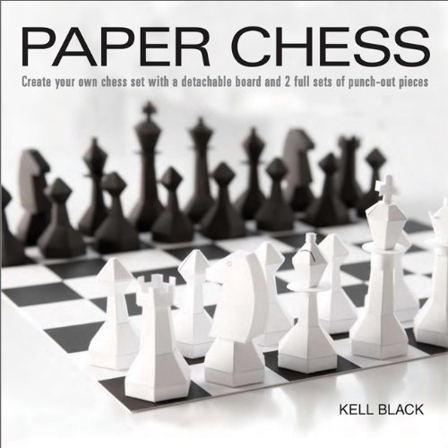 Imagen de archivo de Paper Chess: Create Your Own Chess Set with a Detachable Board and 2 Full Sets of Punch-out Pieces a la venta por More Than Words