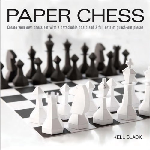 Stock image for Paper Chess. Create Your Own Set with a Detachable Board and 2 Full Set of Punch-Out Pieces for sale by Valley Books