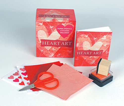 Stock image for Heart Art: Paper, Stencils, Stamp, and More! (Mega Mini Kits) for sale by HPB-Ruby