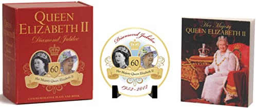 Stock image for Queen Elizabeth II Diamond Jubilee Commemorative Plate and Book: Diamond Jubilee 1952-2012 for sale by Pearlydewdrops