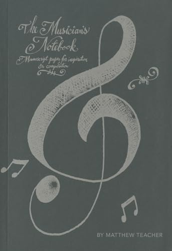 Beispielbild fr The Musician's Notebook: Manuscript Paper For Inspiration And Composition (Miniature Editions) zum Verkauf von Books From California