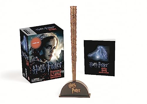 Stock image for Harry Potter Hermione's Wand with Sticker Kit: Lights Up! (Paperback or Softback) for sale by BargainBookStores