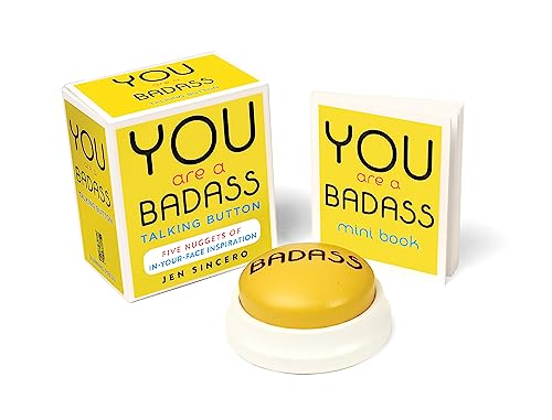 Stock image for You Are a Badass® Talking Button: Five Nuggets of In-Your-Face Inspiration (RP Minis) for sale by HPB-Ruby