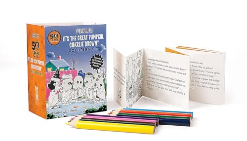 Stock image for Peanuts: It's the Great Pumpkin Charlie Brown Coloring Kit for sale by TextbookRush