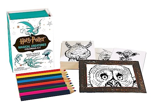 Stock image for Harry Potter Magical Creatures Coloring Kit (RP Minis) for sale by Books for Life