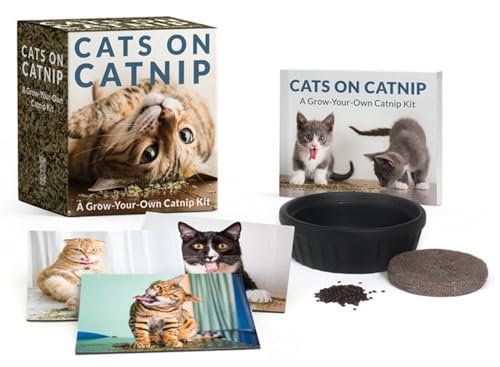 Stock image for Cats on Catnip: A Grow-Your-Own Catnip Kit (RP Minis) for sale by Ria Christie Collections