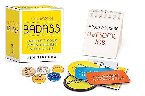 Beispielbild fr Little Box of Badass: Embrace Your Awesomeness with Style (RP Minis) zum Verkauf von BooksRun