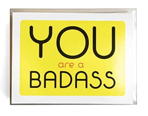9780762465231: You Are a Badass Notecards: 10 Notecards and Envelopes