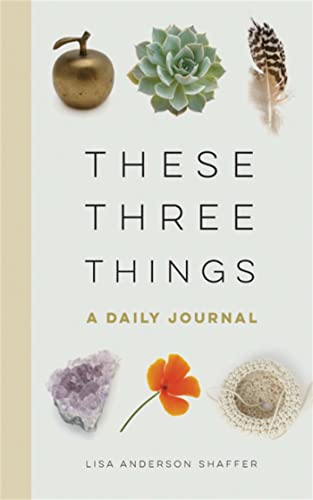 Stock image for These Three Things: A Daily Journal for sale by SecondSale