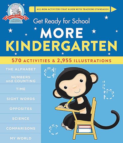 9780762467297: Get Ready for School More Kindergarten: 570 Activities & 2,995 Illustrations
