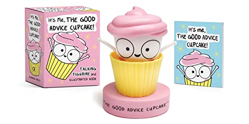 It s Me  The Good Advice Cupcake   Talking Figurine and Illustrated Book  RP Minis 