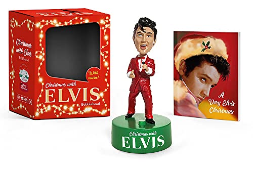 Beispielbild fr Christmas with Elvis Bobblehead: With Music! (Rp Minis) zum Verkauf von Monster Bookshop