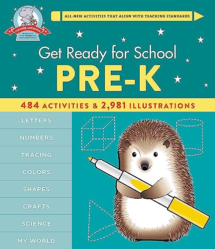 Beispielbild fr Get Ready for School: Pre-K (Revised & Updated) zum Verkauf von WorldofBooks