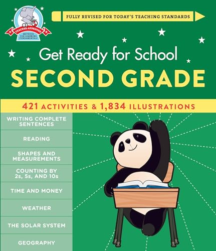 Beispielbild fr Get Ready for School: Second Grade (Revised and Updated) zum Verkauf von Goodwill of Colorado