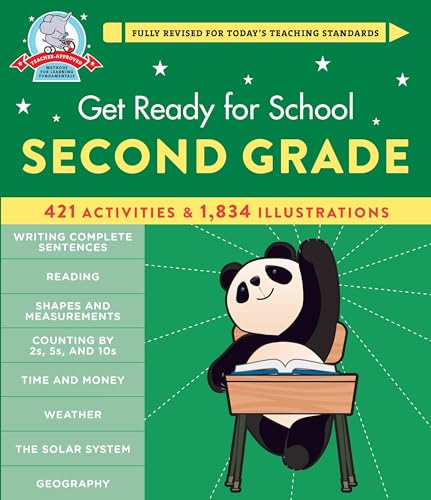 Stock image for Get Ready for School: Second Grade (Revised and Updated) for sale by Goodwill of Colorado