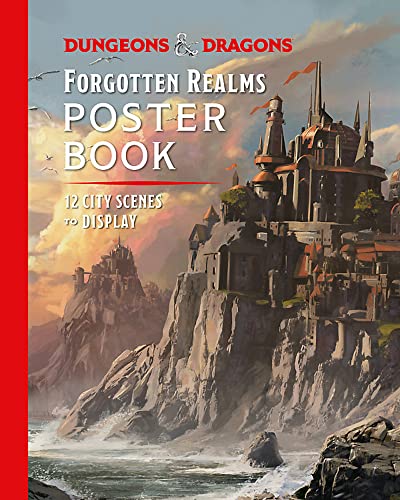 Stock image for Dungeons Dragons Forgotten Realms Poster Book for sale by Front Cover Books