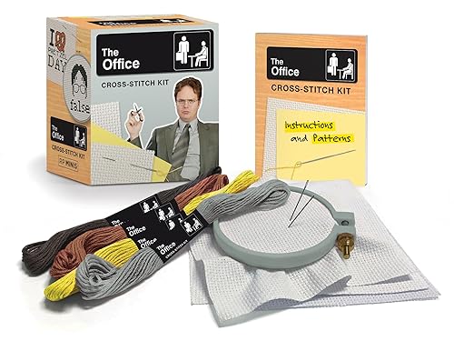 9780762479221: The Office Cross-Stitch Kit (Rp Minis)