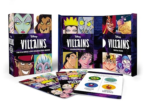 9780762481866: Disney Villains Trivia Deck and Character Guide
