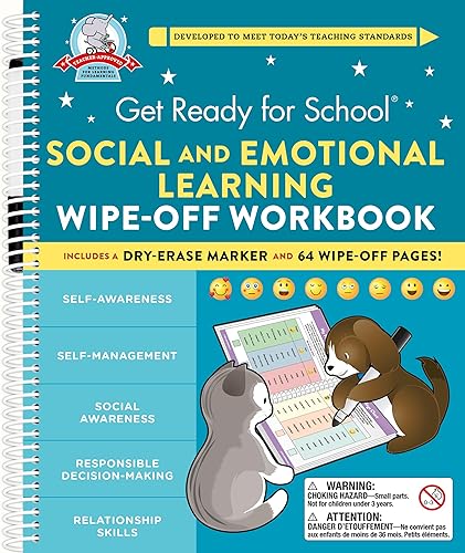 Beispielbild fr Get Ready for School: Social and Emotional Learning Wipe-Off Workbook zum Verkauf von Monster Bookshop