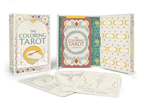 Stock image for The Coloring Tarot: A Deck and Guidebook to Color and Create for sale by HPB-Diamond