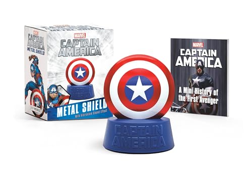 Imagen de archivo de Marvel: Captain America Metal Shield: With Vibranium Sound Effect (RP Minis) [Paperback] Elder, Robert K. a la venta por Lakeside Books