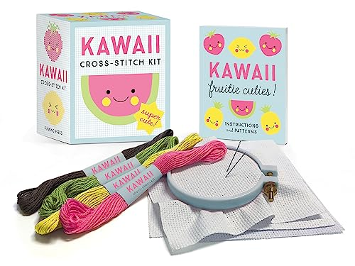 Beispielbild fr Kawaii Cross-Stitch Kit: Super Cute! (Miniature Editions) zum Verkauf von Books From California