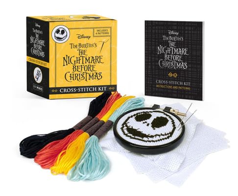 9780762495788: Disney Tim Burton's The Nightmare Before Christmas Cross-Stitch Kit (RP Minis)