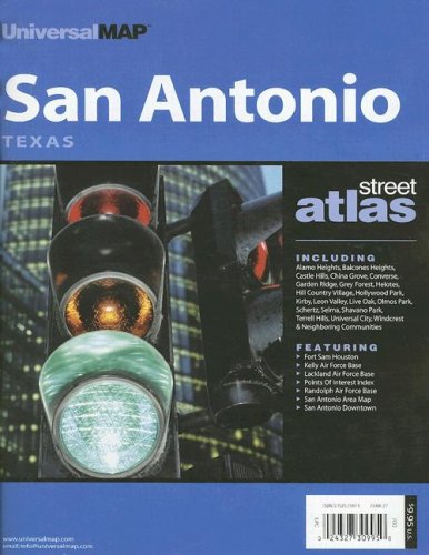 Stock image for San Antonio, TX (City & County Street Atlas) for sale by ThriftBooks-Atlanta