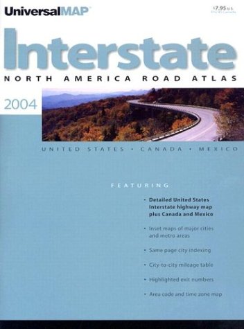 Beispielbild fr North America Road Atlas 2004: Interstate zum Verkauf von Basement Seller 101