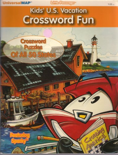 Beispielbild fr Kids U.S. Vacation Crossword Fun: Crossword Puzzles of all 50 states (Little Passenger) zum Verkauf von HPB-Emerald